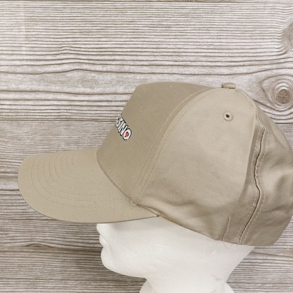 NEW! COPA CASINO ONE SIZE BEIGE ADJUSTABLE SNAPBACK BASEBALL HATE CAP - Picture 4 of 8